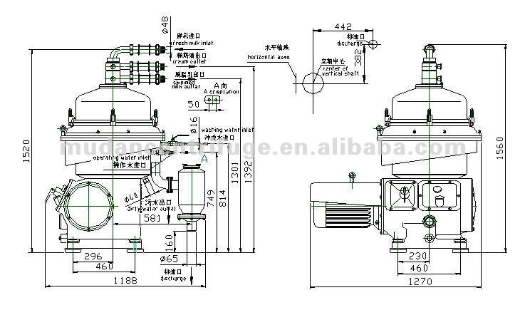 Model PDSM5000-DN High Quality Coconut Water Extracting Machine