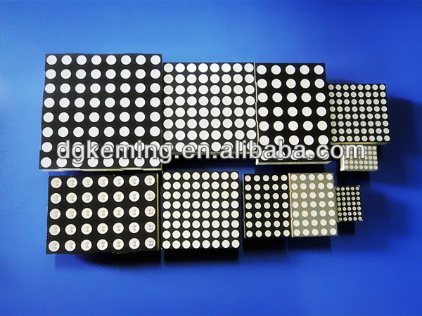50x50mm Full color 1.8mm dot 16x16 dot matrix led display rgb 16x16 led matrix manufacturer