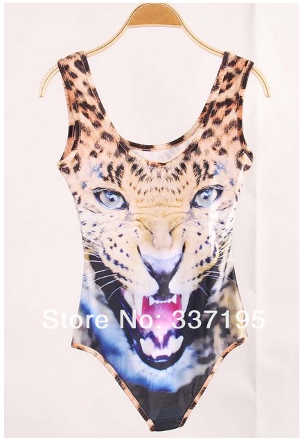 lovesick tiger face monokini