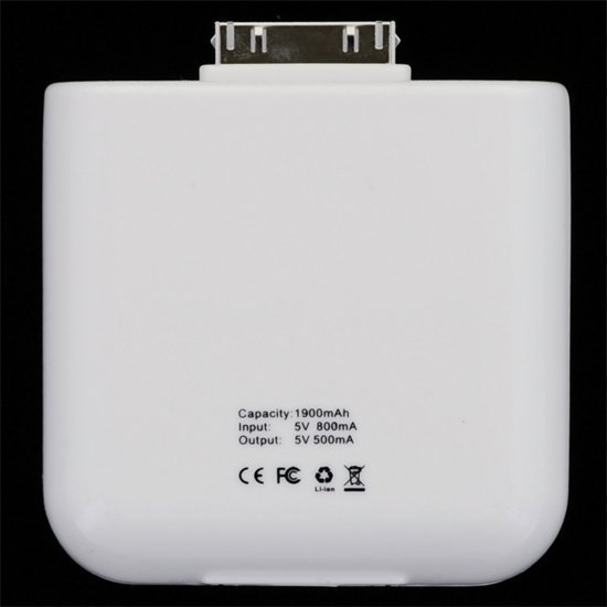 Free Shipping!Dropship,1900MAh Power supplier,external battery,Backup battery for iphone 4 4s 3g 3gs