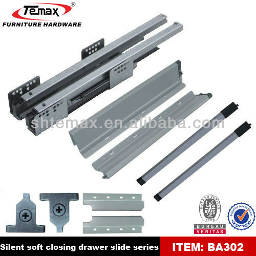 BA302 300Mm Soft Closing Tool Box Drawer Slides, View Tool Box Drawer