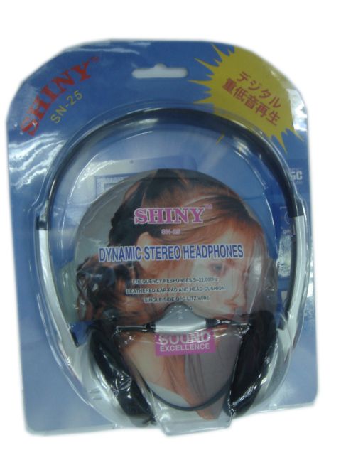 2014 stereo good quality SN-V25 school headphone