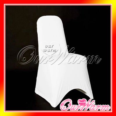 Cheap Wedding Chair Covers  on Shipping New 100 Pieces Pure White Spandex Chair Cover Lycra Wedding