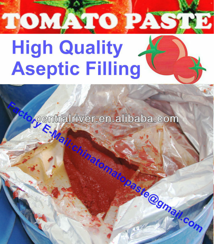 Tomato paste 36-38 Brix Cold break 2013 Crop