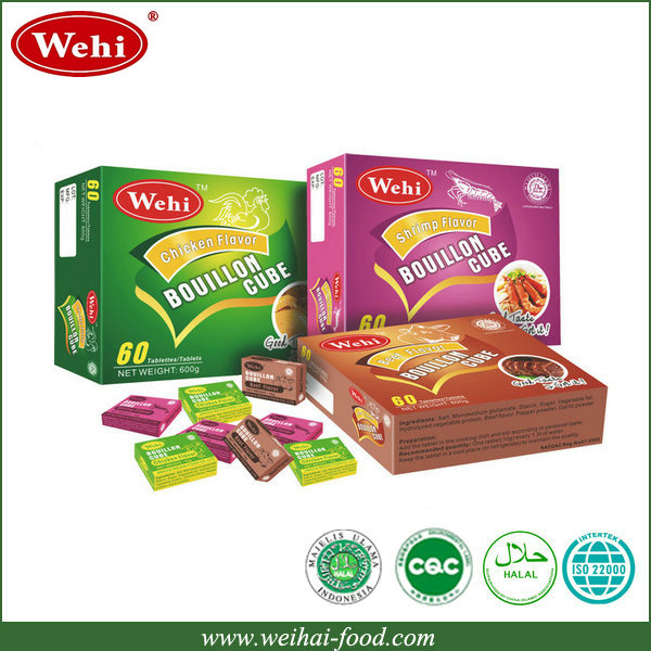 MUI Halal Certified Beef Bouillon Cubes