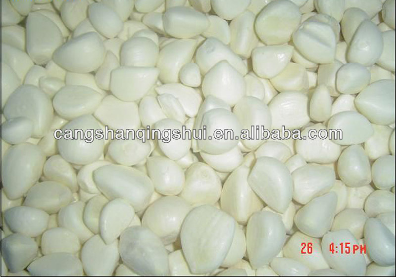 frozen iqf white garlic price