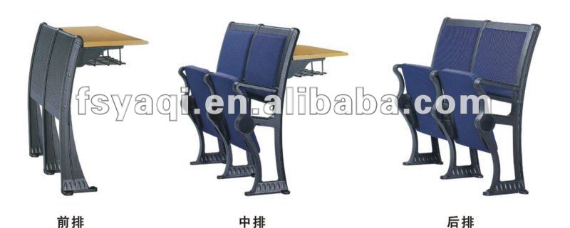 折りたたみ式のデザインの学校の椅子とテーブルya-004仕入れ・メーカー・工場