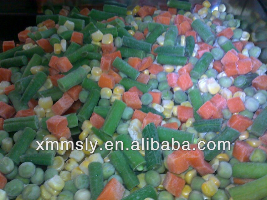 Chinese Bulk IQF Frozen Mixed Vegetable