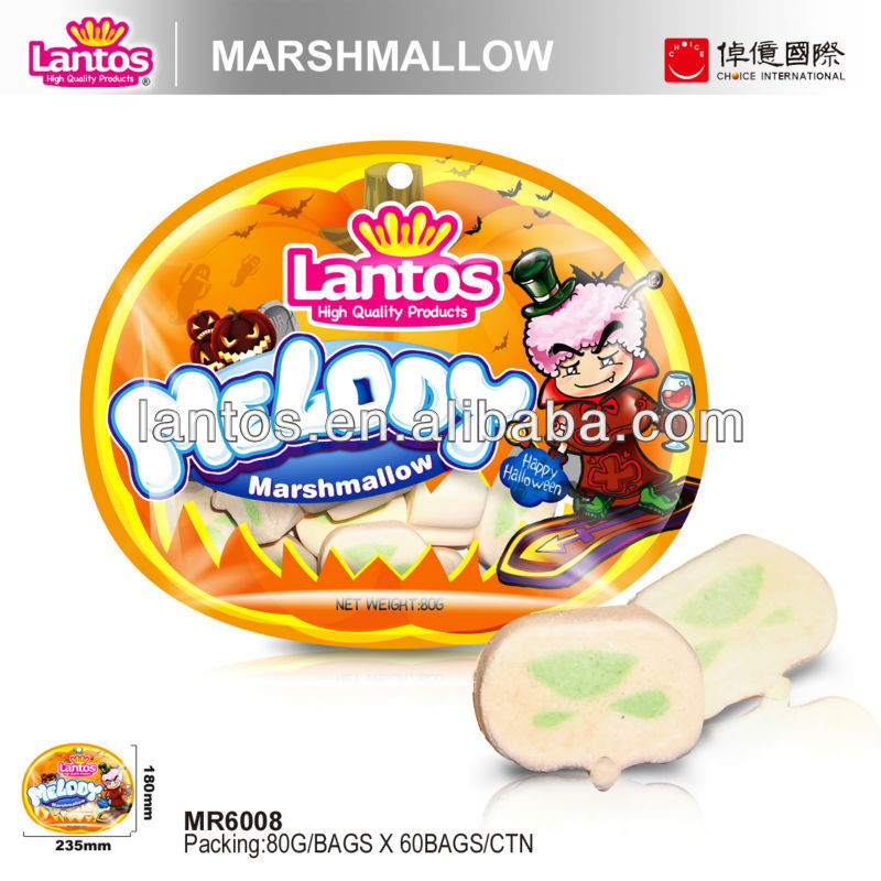 LANTOS BRAND 80g marshmallow with shape