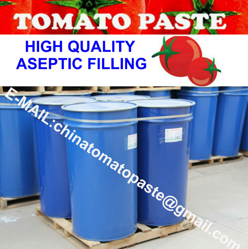 Aseptic packaging tomato paste Tomato Paste 28-30 Brix
