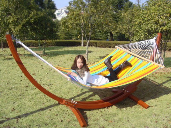covered hammock