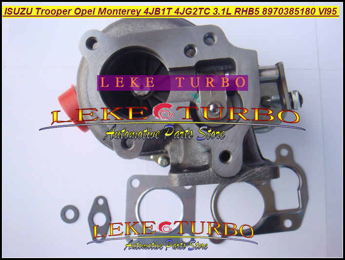 RHB5 8970385180 8970385181 VI95 turbo turbine turbocharger for Isuzu Trooper Opel Monterey 4JB1T 4JG2TC 3.1L 113HP