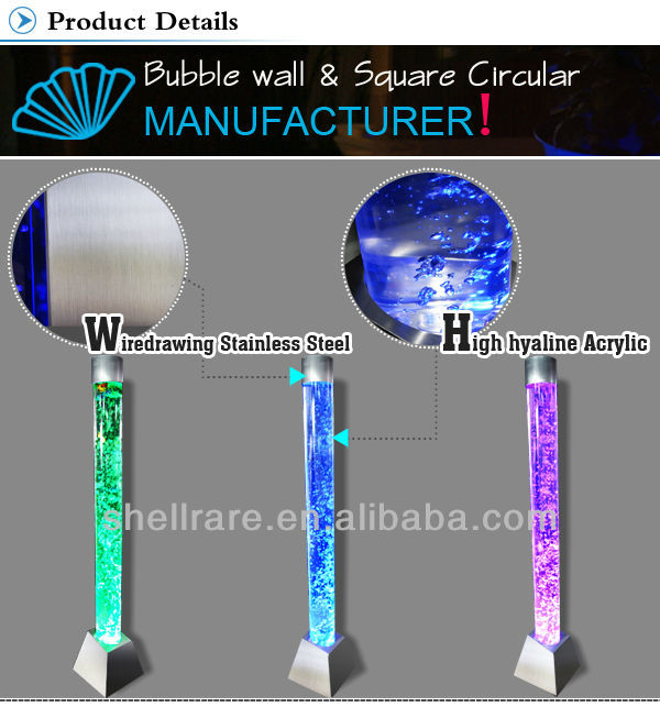 2013 新品 円型 バブルウォール 変色LEDライト問屋・仕入れ・卸・卸売り