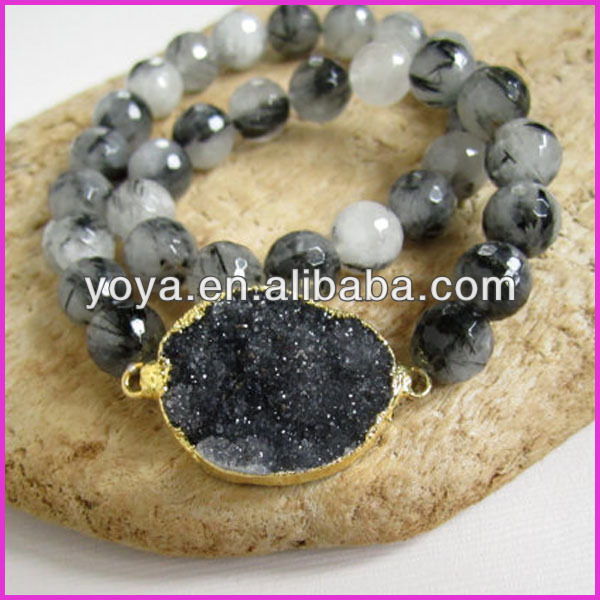 New Style Bracelet Druzy Macrame Friendship Bracelet.jpg