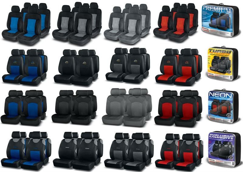 黄黒16pcセットの自動車シートカバー問屋・仕入れ・卸・卸売り