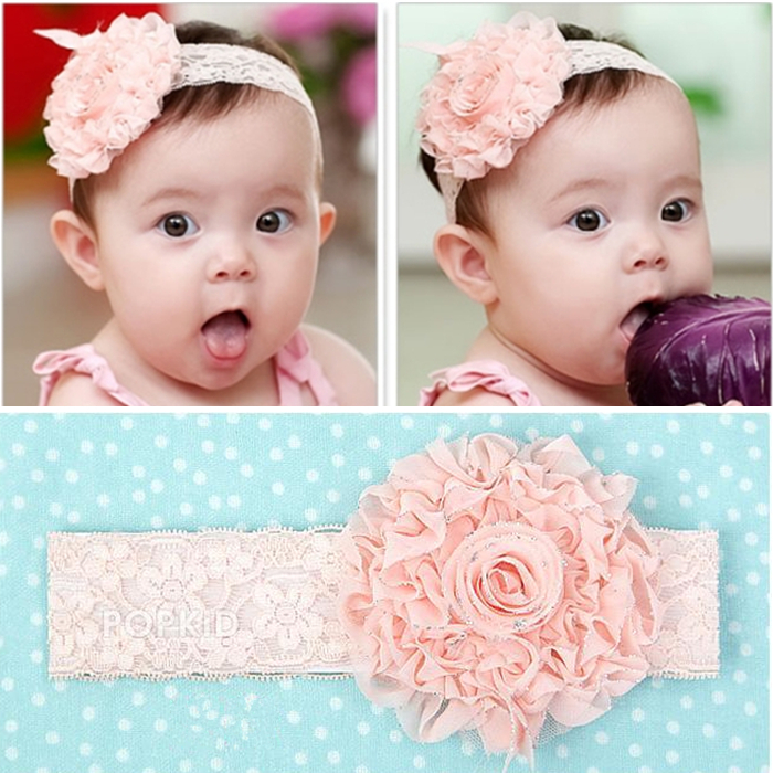 Baby Infant Toddler Headband Flower 