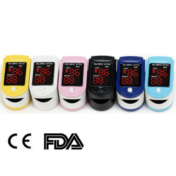 CE-FDA approved guaranteed digital portable handheld fingertip blood oxygen saturation pulse oximeter monitor-CMS50DL_1.jpg
