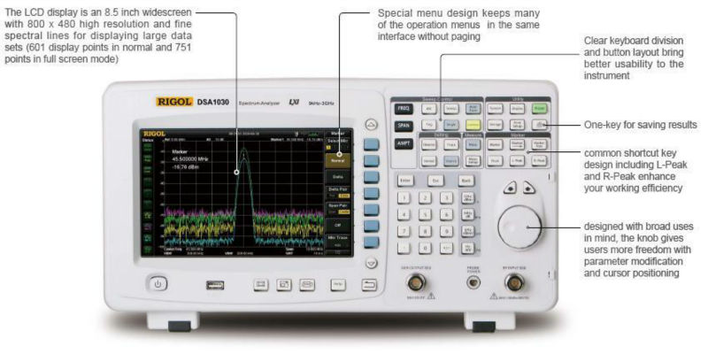 スペクトラムアナライザシリーズ経済dsa1000/usb9khzの- 3ghzのスペクトラムアナライザ問屋・仕入れ・卸・卸売り