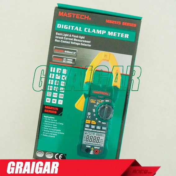 デジタルクランプマルチメータメートルmastechms2115a周波数抵抗キャパシタンスメートルテスター問屋・仕入れ・卸・卸売り