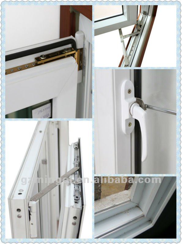 Steel Frame Sliding Windows With Top-hinged Window - Buy Steel ...