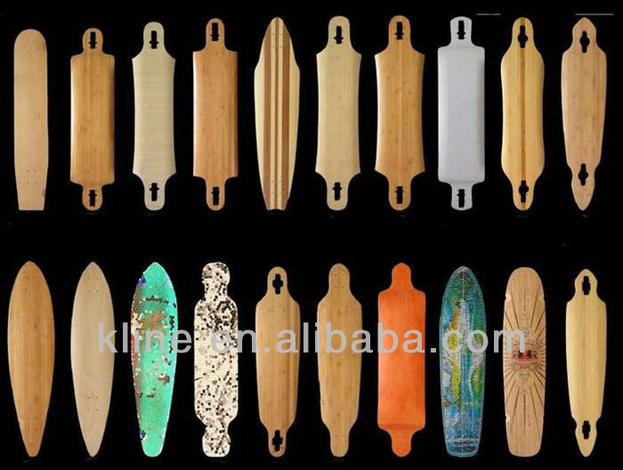 高品質のカナダメープルの木製38' dropthroughドロップダウンのロングボード問屋・仕入れ・卸・卸売り