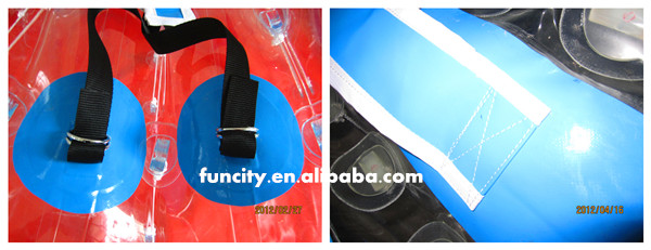 High Quality Inflatable Bubble Football for kids toy