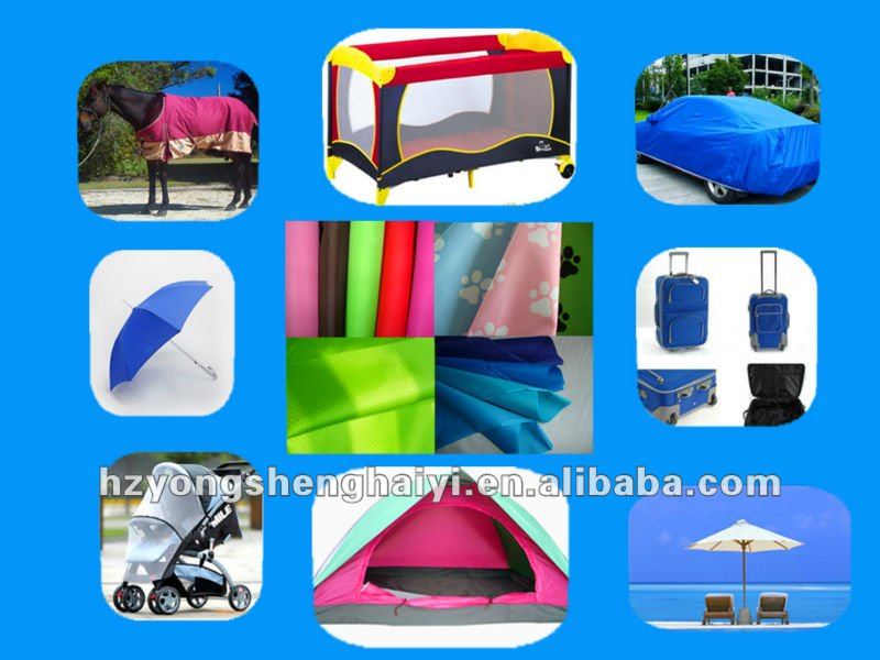 100% polyester imitation linen fabric for bags  pvc coated fabric