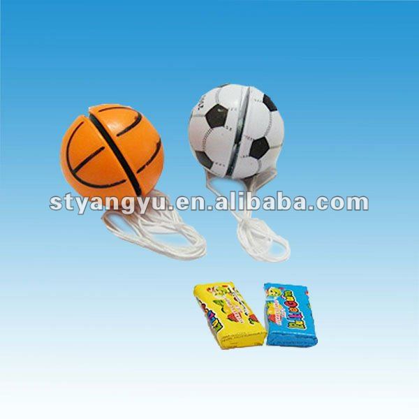 Ball with Bubble Gum Toy candy