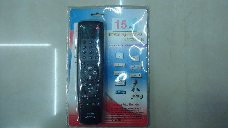 NEWEST URC22B-15 UNIVERSAL REMOTE FOR TV,DVD,VCD,AUX.