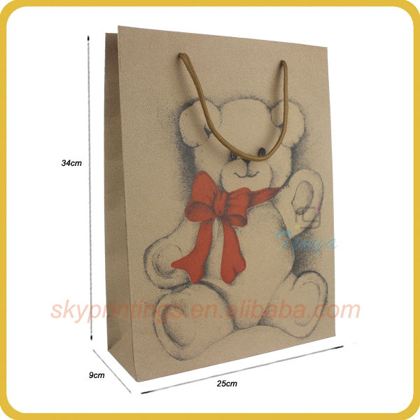 Tightness tea bag filter paper FSC with custom logo printing tag