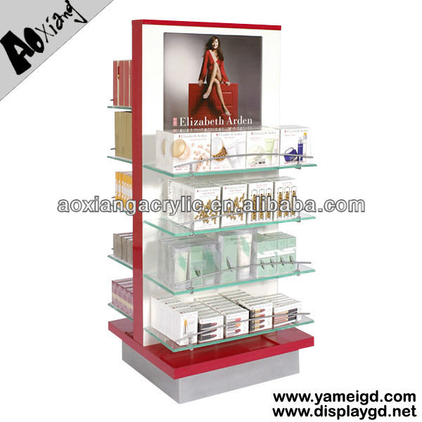 Modern Easily Assembly Chewing Gum Counter Display Stand