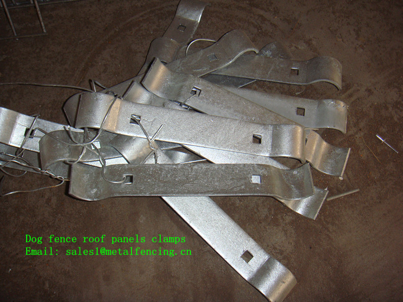 Dog fence roof panels clamps.jpg