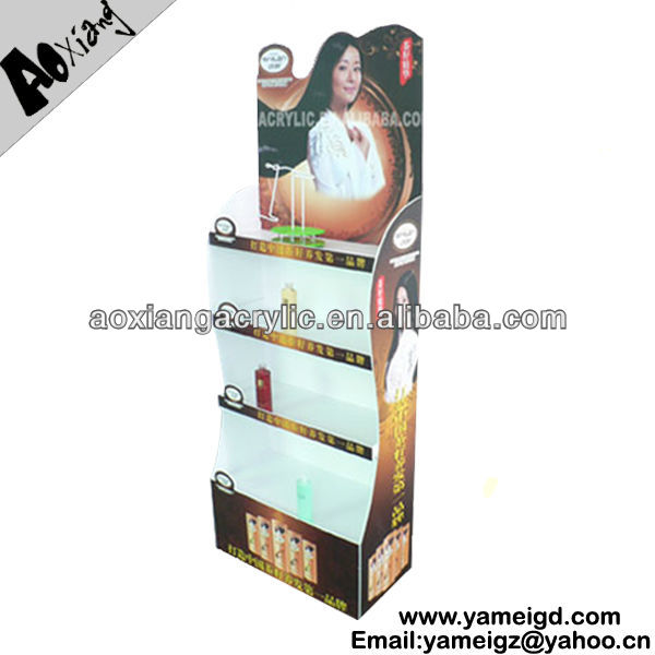 Modern Easily Assembly Chewing Gum Counter Display Stand