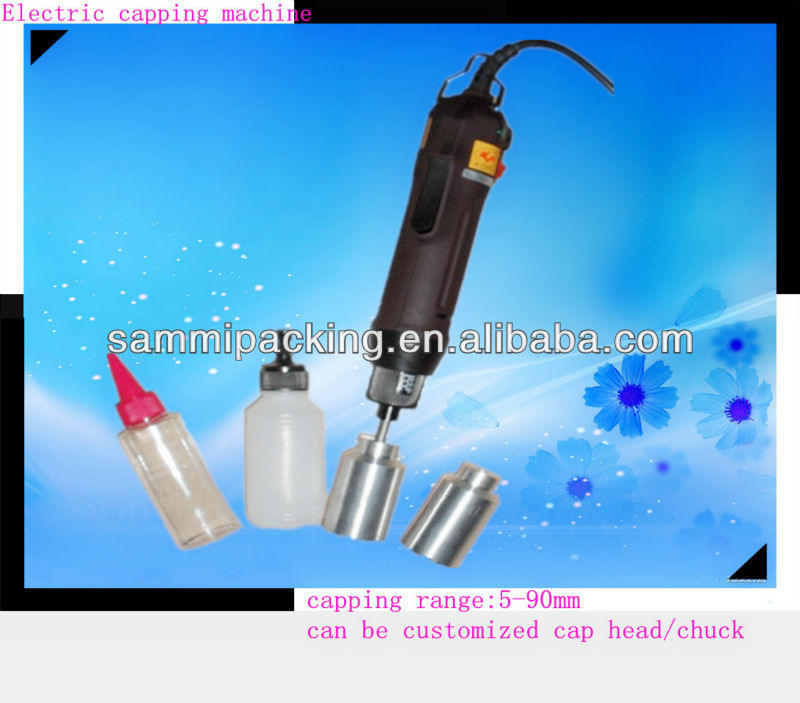 手持ち電動キャッピング機、 手動キャッパー、 10-90mmキャップシーラー問屋・仕入れ・卸・卸売り