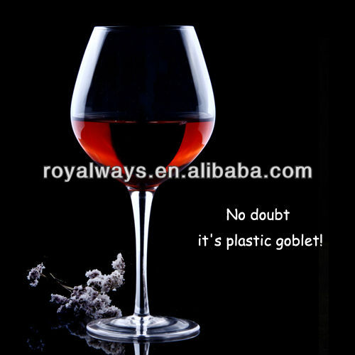 Promotional high quality cheap household party elegant red wine glass