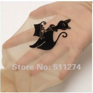 New arrival,Small cat tattoo stockings Ultra-thin Sexy even pant\'s stockings,Free shipping