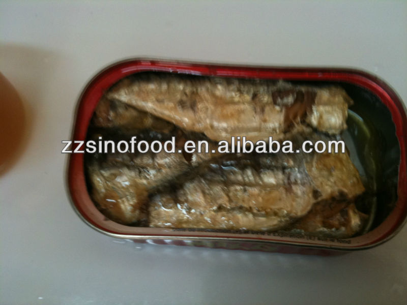 Wholesale Canned sardines in vegetable oil with chilli,China OEM or our