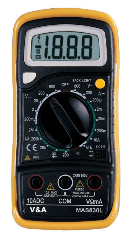 マルチメータツールホルスター付き周波数カウント1999年my63v&aディスプレイ仕入れ・メーカー・工場
