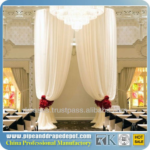 Round Pipe and drape for Event or Wedding decoration.