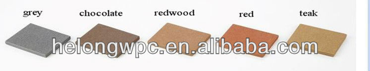 long life recycled plastic wood flooring HLH-007 140*24MM問屋・仕入れ・卸・卸売り