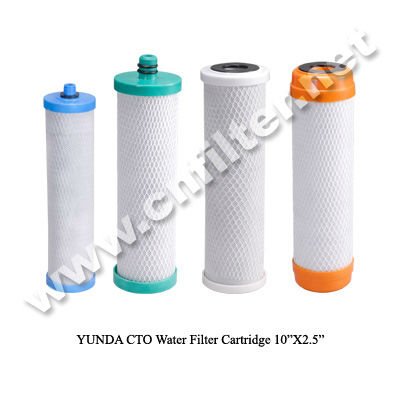 10 Coconut shell Carbon Block Water Filter Cartridge