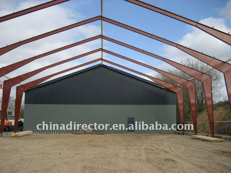  cost prefabricated steel structure industrial building shed warehouse