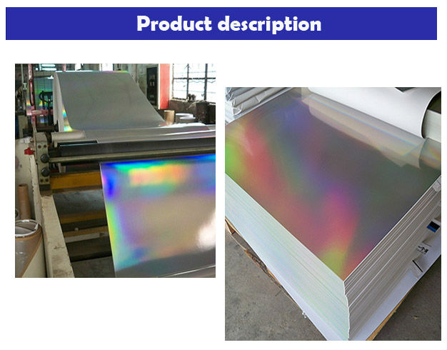 メタリック紙ホログラフィックレーザー182グラム/新鮮なレーザーカード仕入れ・メーカー・工場