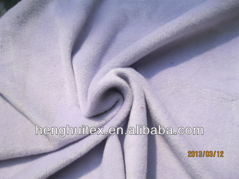 綿ポリエステルスパンデックス/冬用下着ライクラのストレッチベロア衣服のための生地仕入れ・メーカー・工場