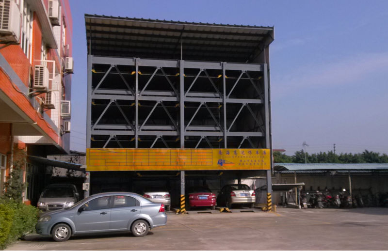 Foshan car parking equipment/Guangdong puzzle parking system / Multi-layer Lift-sliding Mechanical Type Car Parking System