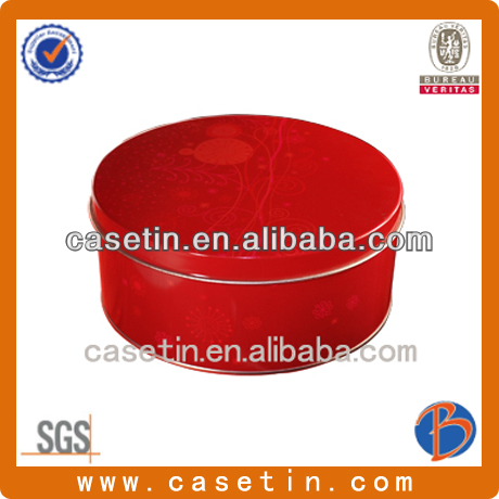 Deep round lollipop tin box chinese wholesale