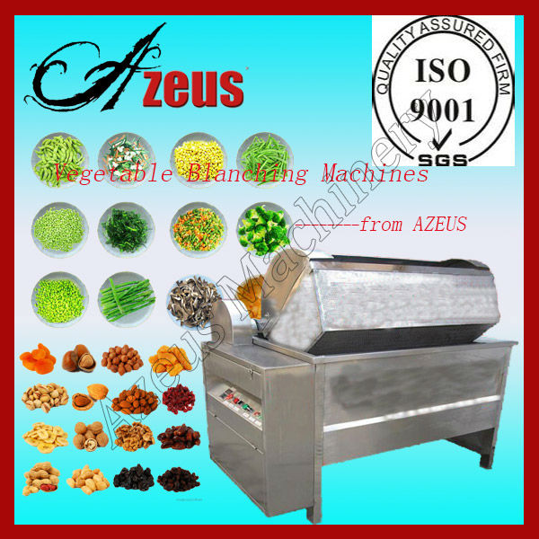 DPT Series Machine: Automatic Discharge Chicken Feet Blanching Peanut Machine