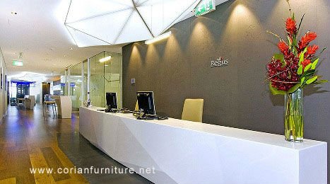 Corian Custom Made New Design Hotel Check In Counter Rt-344 - Buy ...