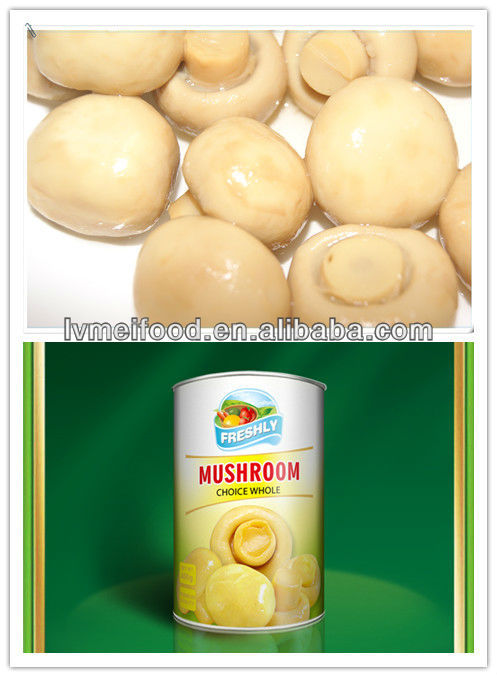 whole mushrooms in brine in Drum
