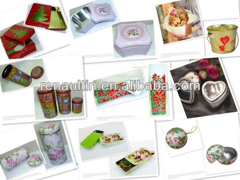 Coffee Tin Box with Airproof Lid Food-grade Tinplate with CMYK Printing
